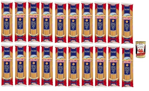 Divella Pasta 100% Italienisch Linguine N° 14, Nudeln aus Hartweizengrieß, Kochen 8 Minuten 20x 500g + Italian Gourmet polpa 400g Divella Pasta 100% Italienisch Linguine N° 14, Nudeln aus Hartweizengrieß, Kochen 8 Minuten 20x 500g + Italian Gourmet polpa 400g von Italian Gourmet E.R.