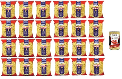 Divella Pasta 100% Italienisch Penna Regina 36, Nudeln aus Hartweizengrieß, Kochen 7 Minuten 24x 500g + Italian Gourmet polpa 400g Divella Pasta 100% Italienisch Penna Regina 36, Nudeln aus Hartweizengrieß, Kochen 7 Minuten 24x 500g + Italian Gourmet polpa 400g von Italian Gourmet E.R.