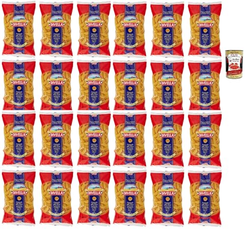 Divella Pasta 100% Italienisch Penne Candela 29, Nudeln aus Hartweizengrieß, Kochen 11 Minuten 24x 500g + Italian Gourmet polpa 400g Divella Pasta 100% Italienisch Penne Candela 29, Nudeln aus Hartweizengrieß, Kochen 11 Minuten 24x 500g + Italian Gourmet polpa 400g von Italian Gourmet E.R.