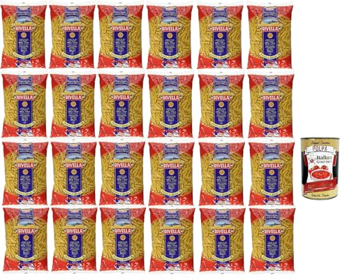 Divella Pasta 100% Italienisch Pennette di Mezzani 38, Nudeln aus Hartweizengrieß, Kochen 8 Minuten 24x 500g + Italian Gourmet polpa 400g Divella Pasta 100% Italienisch Pennette di Mezzani 38, Nudeln aus Hartweizengrieß, Kochen 8 Minuten 24x 500g + Italian Gourmet polpa 400g von Italian Gourmet E.R.