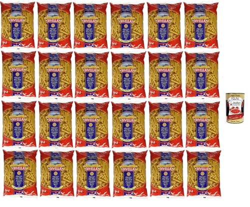 Divella Pasta 100% Italienisch Ziti Tagliati 33, Nudeln aus Hartweizengrieß, Kochen 8 Minuten 24x 500g + Italian Gourmet polpa 400g Divella Pasta 100% Italienisch Ziti Tagliati 33, Nudeln aus Hartweizengrieß, Kochen 8 Minuten 24x 500g + Italian Gourmet polpa 400g von Italian Gourmet E.R.