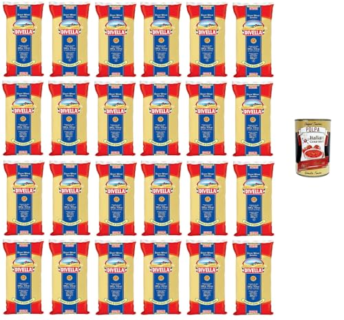 Divella Semola di Grano Duro Rimacinata Remilled Hartweizengrieß 24 x 500 g+ Italian Gourmet polpa 400g Divella Semola di Grano Duro Rimacinata Remilled Hartweizengrieß 24 x 500 g+ Italian Gourmet polpa 400g von Italian Gourmet E.R.