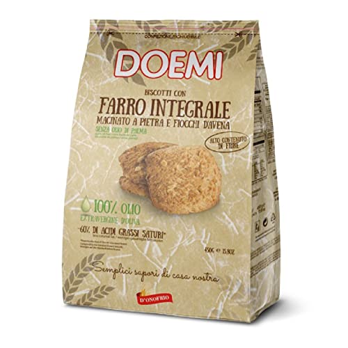 Doemi Kekse (Vollkorn-Dinkel, 450g) von Italian Gourmet E.R.