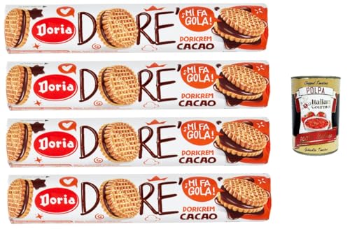 Doria - Dorè Doricrem Gusto Cacao Tubo Dorè Doricrem Kakaogeschmack Tube 4x150gr + Italian Gourmet polpa Doria - Dorè Doricrem Gusto Cacao Tubo Dorè Doricrem Kakaogeschmack Tube 4x150gr + Italian Gourmet polpa von Italian Gourmet E.R.
