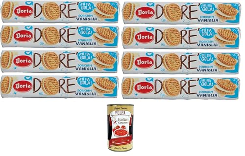 Doria - Dorè Doricrem Gusto Vaniglia Tubo Dorè Doricrem Vanillearoma Tube 8x150gr + Italian Gourmet polpa 400g Doria - Dorè Doricrem Gusto Vaniglia Tubo Dorè Doricrem Vanillearoma Tube 8x150gr + Italian Gourmet polpa 400g von Italian Gourmet E.R.