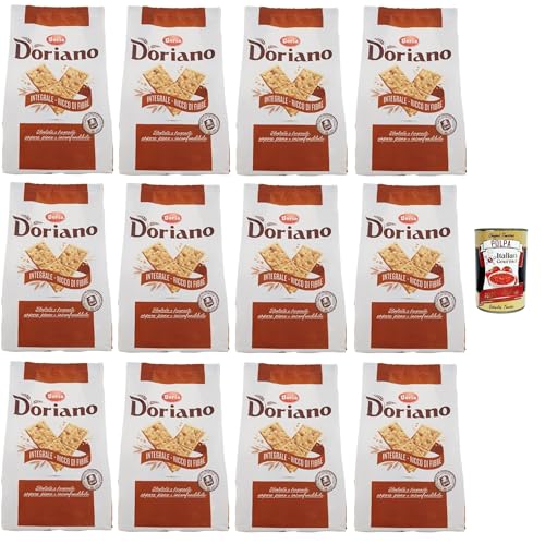 Doria Doriano Crackers Integrali Vollkorn Salzgebäck gesalzen kekse 12x 700 g + Italian Gourmet polpa 400g Doria Doriano Crackers Integrali Vollkorn Salzgebäck gesalzen kekse 12x 700 g + Italian Gourmet polpa 400g von Italian Gourmet E.R.