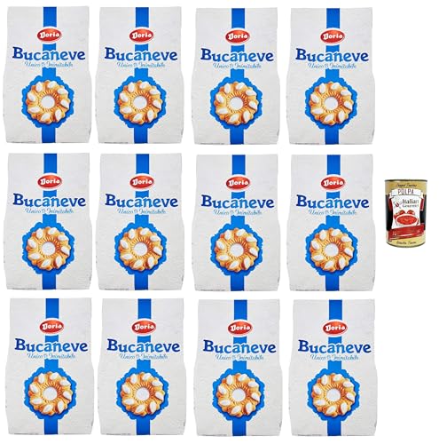Doria Kekse Bucaneve Butterkeks kekse mit Zucker 12x 400g cookies biscuits snack + Italian Gourmet polpa 400g Doria Kekse Bucaneve Butterkeks kekse mit Zucker 12x 400g cookies biscuits snack + Italian Gourmet polpa 400g von Italian Gourmet E.R.