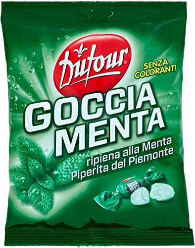 Dufour Caramelle Goccia Menta Minzbonbons 150 g von Italian Gourmet E.R.