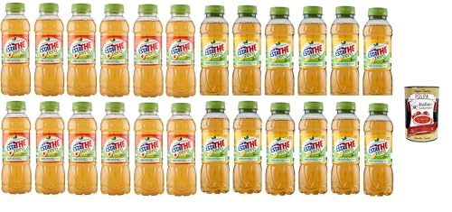 ESTATHE Thè Testtpaket zero 24x 400ml, Eistee The' Pfirsich und Zitrone ohne Zucker PET Einweg, erfrischend, Ohne Konservierungsstoffe und künstliche Farbstoffe, no sugar + Italian Gourmet polpa 400g ESTATHE Thè Testtpaket zero 24x 400ml, Eistee The' Pfirsich und Zitrone ohne Zucker PET Einweg, erfrischend, Ohne Konservierungsstoffe und künstliche Farbstoffe, no sugar + Italian Gourmet polpa 400g von Italian Gourmet E.R.