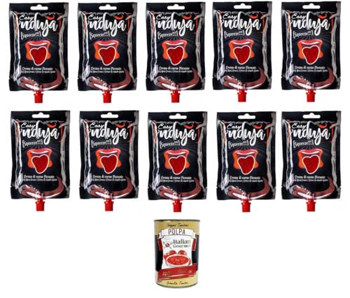 Easy ‘Nduja Squeeze Würzige Fleischcreme 10x200gr + Italian Gourmet polpa 400g Easy ‘Nduja Squeeze Würzige Fleischcreme 10x200gr + Italian Gourmet polpa 400g von Italian Gourmet E.R.