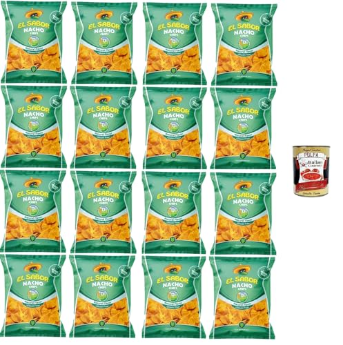 El Sabor- Nacho Natural Flavor Natürlicher Geschmack 16x 100gr + Italian Gourmet polpa 400g El Sabor- Nacho Natural Flavor Natürlicher Geschmack 16x 100gr + Italian Gourmet polpa 400g von Italian Gourmet E.R.