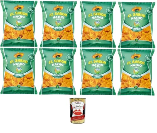 El Sabor- Nacho Natural Flavor Natürlicher Geschmack 8x 100gr + Italian Gourmet polpa 400g El Sabor- Nacho Natural Flavor Natürlicher Geschmack 8x 100gr + Italian Gourmet polpa 400g von Italian Gourmet E.R.