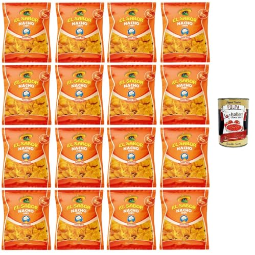 El Sabor Texas BBQ Nachos – 16x 100 g + Italian Gourmet polpa 400g El Sabor Texas BBQ Nachos – 16x 100 g + Italian Gourmet polpa 400g von Italian Gourmet E.R.
