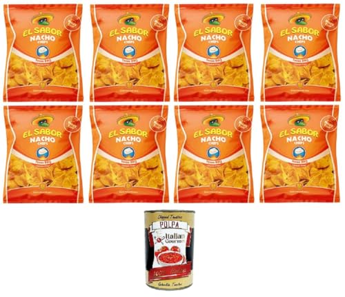 El Sabor Texas BBQ Nachos – 8x 100 g + Italian Gourmet polpa 400g El Sabor Texas BBQ Nachos – 8x 100 g + Italian Gourmet polpa 400g von Italian Gourmet E.R.