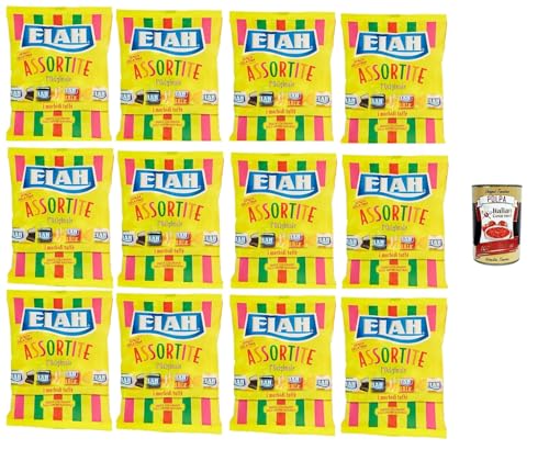 Elah Assortite Toffee La caramella classica Mou , Die Italienisch Klassische Milch Mou Süßigkeiten, bonbons lollies, 12x 150 g + Italian Gourmet polpa 400g Elah Assortite Toffee La caramella classica Mou , Die Italienisch Klassische Milch Mou Süßigkeiten, bonbons lollies, 12x 150 g + Italian Gourmet polpa 400g von Italian Gourmet E.R.