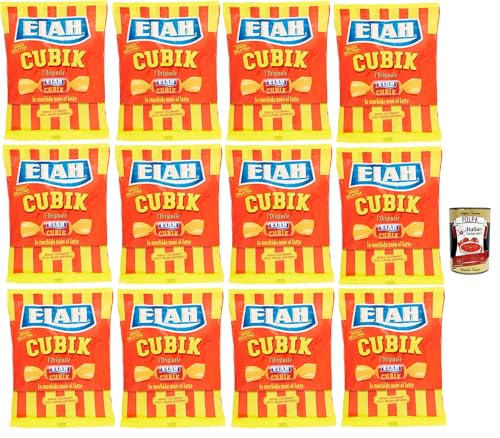 Elah Cubik Toffee La caramella classica Mou al latte, Die Italienisch Klassische Milch Mou Süßigkeiten, bonbons lollies, 12x 150 g + Italian Gourmet polpa 400g Elah Cubik Toffee La caramella classica Mou al latte, Die Italienisch Klassische Milch Mou Süßigkeiten, bonbons lollies, 12x 150 g + Italian Gourmet polpa 400g von Italian Gourmet E.R.