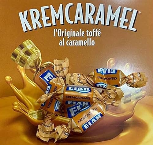 Elah Kremcaramel, Karamellgeschmack sweets, Creme caramel toffee Süßigkeiten, bonbons, lollies, 3x 1kg + Italian Gourmet polpa 400g Elah Kremcaramel, Karamellgeschmack sweets, Creme caramel toffee Süßigkeiten, bonbons, lollies, 3x 1kg + Italian Gourmet polpa 400g von Italian Gourmet E.R.