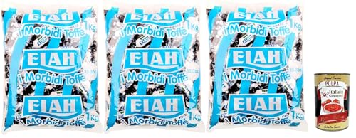Elah Mentaliqurizia, novecento, caramella Toffee Süßigkeiten, Pyperite Mint und Lakritze, bonbons, lollies 3x 1kg + Italian Gourmet polpa 400g Elah Mentaliqurizia, novecento, caramella Toffee Süßigkeiten, Pyperite Mint und Lakritze, bonbons, lollies 3x 1kg + Italian Gourmet polpa 400g von Italian Gourmet E.R.