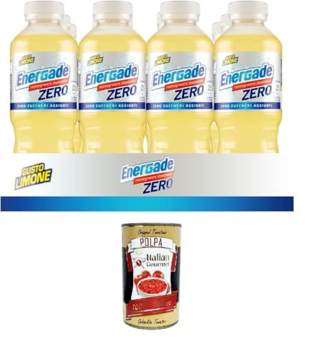 Energade ZERO LEMON Geschmack – durstlöschendes Sportergänzungsmittel, ohne Zuckerzusatz, 12 x 500 ml + Italian Gourmet polpa 400g Energade ZERO LEMON Geschmack – durstlöschendes Sportergänzungsmittel, ohne Zuckerzusatz, 12 x 500 ml + Italian Gourmet polpa 400g von Italian Gourmet E.R.