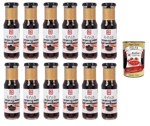 Enso Salsa Teriyaki Sauce cuisine 12x150ml + Italian Gourmet Polpa di Pomodoro 400g Enso Salsa Teriyaki Sauce cuisine 12x150ml + Italian Gourmet Polpa di Pomodoro 400g von Italian Gourmet E.R.