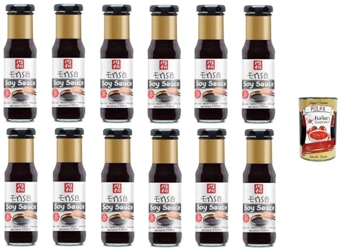 Enso Salsa di Soia Sojasauce 12x150 ml + Italian Gourmet Polpa di Pomodoro 400g Enso Salsa di Soia Sojasauce 12x150 ml + Italian Gourmet Polpa di Pomodoro 400g von Italian Gourmet E.R.