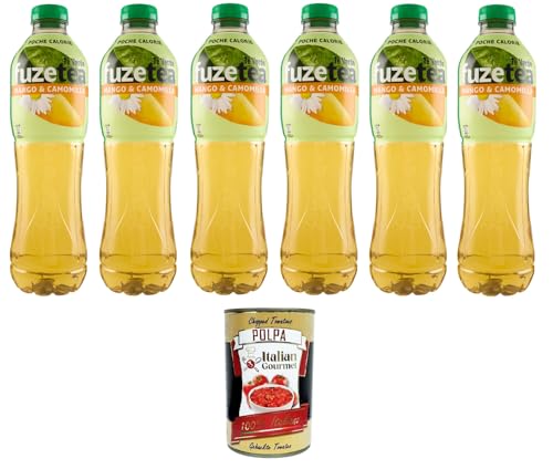FUZE TEA Tè Verde - Mango & Camomilla Grüner Tee – Mango und Kamille 6x 1.25lt+ Italian Gourmet polpa 400g FUZE TEA Tè Verde - Mango & Camomilla Grüner Tee – Mango und Kamille 6x 1.25lt+ Italian Gourmet polpa 400g von Italian Gourmet E.R.