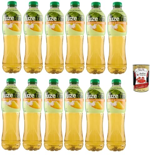 FUZE TEA Tè Verde - Mango & Camomilla Grüner Tee – Mango und Kamille PET 12x 1,25 L+ Italian Gourmet Polpa 400g FUZE TEA Tè Verde - Mango & Camomilla Grüner Tee – Mango und Kamille PET 12x 1,25 L+ Italian Gourmet Polpa 400g von Italian Gourmet E.R.