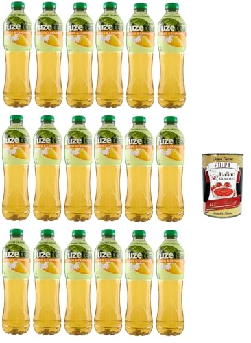 FUZE TEA Tè Verde - Mango & Camomilla Grüner Tee – Mango und Kamille PET 24x 1,25 L+ Italian Gourmet Polpa 400g FUZE TEA Tè Verde - Mango & Camomilla Grüner Tee – Mango und Kamille PET 24x 1,25 L+ Italian Gourmet Polpa 400g von Italian Gourmet E.R.