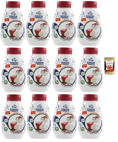 Fabbri top amarena, Gourmet Sauce Topping Amarena Schwarze Kirsche Süß-saure Kirschsauce zum Garnieren und Überziehen von Eis und Desserts 12x 225g + Italian Gourmet polpa 400g Fabbri top amarena, Gourmet Sauce Topping Amarena Schwarze Kirsche Süß-saure Kirschsauce zum Garnieren und Überziehen von Eis und Desserts 12x 225g + Italian Gourmet polpa 400g von Italian Gourmet E.R.
