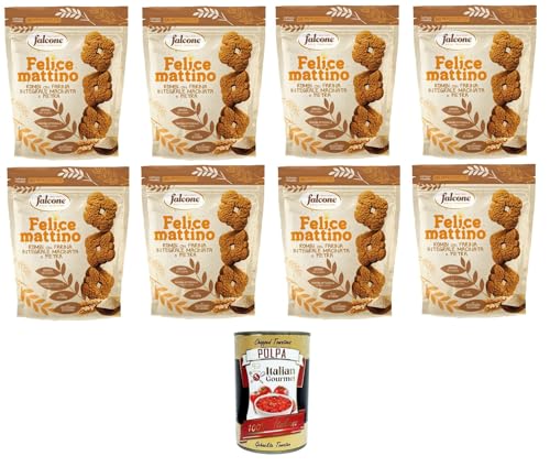 Falcone Rombi con farina integrale mit steingemahlenem Vollkornmehl 8x500ml+ Italian Gourmet polpa 400g Falcone Rombi con farina integrale mit steingemahlenem Vollkornmehl 8x500ml+ Italian Gourmet polpa 400g von Italian Gourmet E.R.