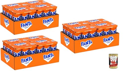 Fanta Zero Zuccheri Gusto Arancia, mit italienischem Orangensaft, ohne Zuckerzusatz und Konservierungsstoffe, Dose, erfrischender Geschmack, 72 x 330 ml + Italian Gourmet polpa 400g Fanta Zero Zuccheri Gusto Arancia, mit italienischem Orangensaft, ohne Zuckerzusatz und Konservierungsstoffe, Dose, erfrischender Geschmack, 72 x 330 ml + Italian Gourmet polpa 400g von Italian Gourmet E.R.