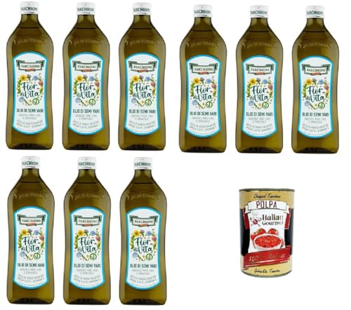 Farchioni Fior Di Vita verschiedene Samenöle Omega 3 6 9 und Vitamin E 9x1lt+ Italian Gourmet Polpa di Pomodoro 400g Farchioni Fior Di Vita verschiedene Samenöle Omega 3 6 9 und Vitamin E 9x1lt+ Italian Gourmet Polpa di Pomodoro 400g von Italian Gourmet E.R.
