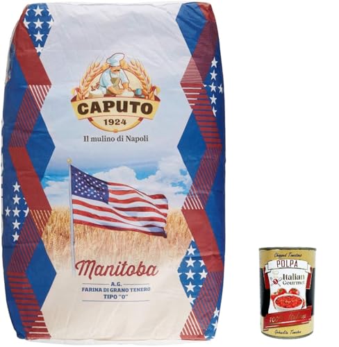 Farina Molino Caputo Manitoba oro Pizza Napoli Pizzamehl Pizza Mehl 25kg + Italian Gourmet polpa 400g Farina Molino Caputo Manitoba oro Pizza Napoli Pizzamehl Pizza Mehl 25kg + Italian Gourmet polpa 400g von Italian Gourmet E.R.