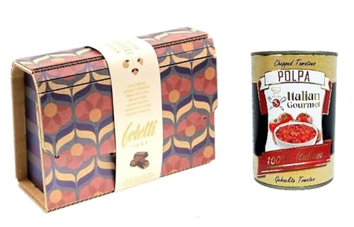 Feletti Pralinen Scatola regalo Pochette Grace Pochette Grace-Geschenkbox 250gr + Italian Gourmet polpa 400g Feletti Pralinen Scatola regalo Pochette Grace Pochette Grace-Geschenkbox 250gr + Italian Gourmet polpa 400g von Italian Gourmet E.R.