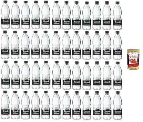 Ferrarelle Maxima Sparkling Water, 48x50cl PET Sprudel Natürliches Mineralwasser flaschen + Italian Gourmet Polpa 400g Ferrarelle Maxima Sparkling Water, 48x50cl PET Sprudel Natürliches Mineralwasser flaschen + Italian Gourmet Polpa 400g von Italian Gourmet E.R.