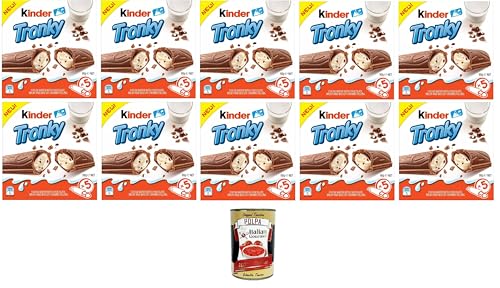 Ferrero Kinder Tronky Kakaowaffel, cremige Milchfüllung mit Keksstücken, 10x 90 g+Italian Gourmet polpa 400g Ferrero Kinder Tronky Kakaowaffel, cremige Milchfüllung mit Keksstücken, 10x 90 g+Italian Gourmet polpa 400g von Italian Gourmet E.R.