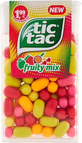 Ferrero TIC TAC Fruit Mix Pastillen Himbeer- & Heidelbeergeschmack 10x 49g von Italian Gourmet E.R.