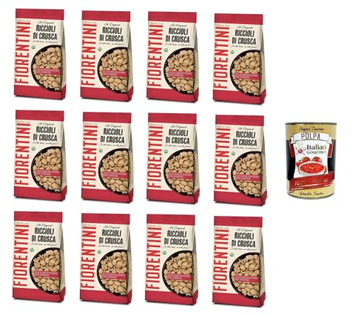 Fiorentini Gli Originali Riccioli di Crusca Die Original Kleielocken Ja zur Figur, Nein zum Hunger 12x250gr + Italian Gourmet polpa 400g Fiorentini Gli Originali Riccioli di Crusca Die Original Kleielocken Ja zur Figur, Nein zum Hunger 12x250gr + Italian Gourmet polpa 400g von Italian Gourmet E.R.