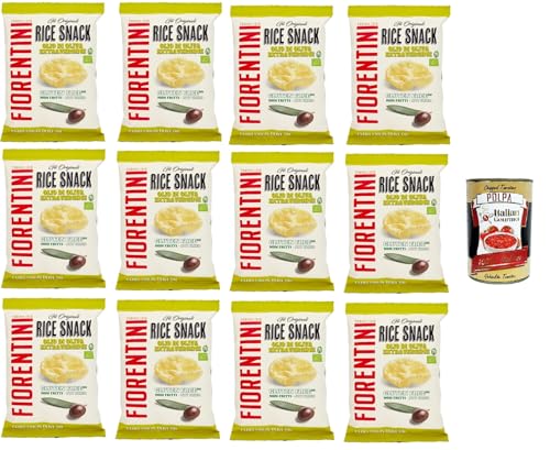 Fiorentini gli Originali Rice Snack Olio di Oliva Extravergine the Original Rice Snack Natives Olivenöl Extra 12x40 g+ Italian Gourmet polpa 400g Fiorentini gli Originali Rice Snack Olio di Oliva Extravergine the Original Rice Snack Natives Olivenöl Extra 12x40 g+ Italian Gourmet polpa 400g von Italian Gourmet E.R.