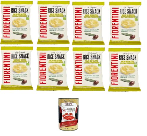 Fiorentini gli Originali Rice Snack Olio di Oliva Extravergine the Original Rice Snack Natives Olivenöl Extra 8x40 g+ Italian Gourmet polpa 400g Fiorentini gli Originali Rice Snack Olio di Oliva Extravergine the Original Rice Snack Natives Olivenöl Extra 8x40 g+ Italian Gourmet polpa 400g von Italian Gourmet E.R.