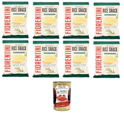 Fiorentini gli Originali Rice Snack Rosmarino the Originals Reissnack Rosmarin 8x 40 g+ Italian Gourmet polpa 400g Fiorentini gli Originali Rice Snack Rosmarino the Originals Reissnack Rosmarin 8x 40 g+ Italian Gourmet polpa 400g von Italian Gourmet E.R.