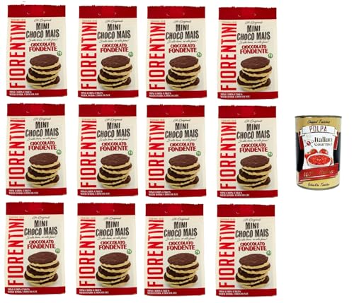 Fiorentini the Originals Mini Choco Corn Dark Chocolate 12 x 60 g + Italian Gourmet polpa 400g Fiorentini the Originals Mini Choco Corn Dark Chocolate 12 x 60 g + Italian Gourmet polpa 400g von Italian Gourmet E.R.
