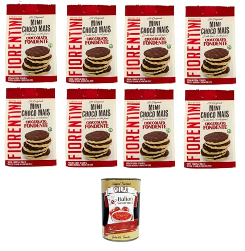 Fiorentini the Originals Mini Choco Corn Dark Chocolate 8 x 60 g + Italian Gourmet polpa 400g Fiorentini the Originals Mini Choco Corn Dark Chocolate 8 x 60 g + Italian Gourmet polpa 400g von Italian Gourmet E.R.