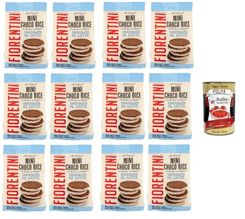 Fiorentini the Originals Mini Choco Reismilchschokolade 12x 60 g+ Italian Gourmet polpa 400g Fiorentini the Originals Mini Choco Reismilchschokolade 12x 60 g+ Italian Gourmet polpa 400g von Italian Gourmet E.R.
