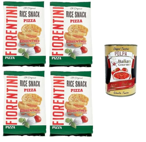 Fiorentini the Originals Reis-Snack-Pizza 4x40 g+ Italian Gourmet polpa 400g Fiorentini the Originals Reis-Snack-Pizza 4x40 g+ Italian Gourmet polpa 400g von Italian Gourmet E.R.