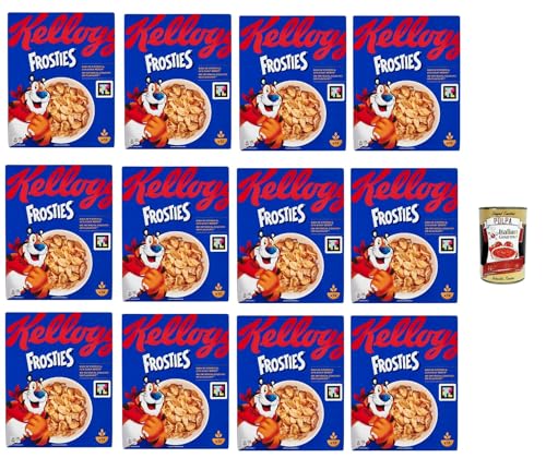 Frosties, knusprige Cornflakes aus Mais mit leckerem Frosting – Frühstückscerealien ohne künstliche Farb- und Aromastoffe 12x 330g + Italian Gourmet polpa 400g Frosties, knusprige Cornflakes aus Mais mit leckerem Frosting – Frühstückscerealien ohne künstliche Farb- und Aromastoffe 12x 330g + Italian Gourmet polpa 400g von Italian Gourmet E.R.