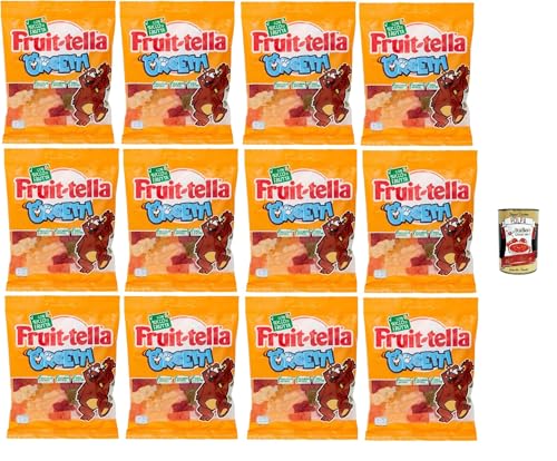 Fruittella Orsetti, Caramelle Gommose, Probieren Sie verschiedene Früchte mit Fruchtsaft, glutenfrei, 12x 175g, um immer mit Ihnen zu tragen + Italian Gourmet polpa 400g Fruittella Orsetti, Caramelle Gommose, Probieren Sie verschiedene Früchte mit Fruchtsaft, glutenfrei, 12x 175g, um immer mit Ihnen zu tragen + Italian Gourmet polpa 400g von Italian Gourmet E.R.