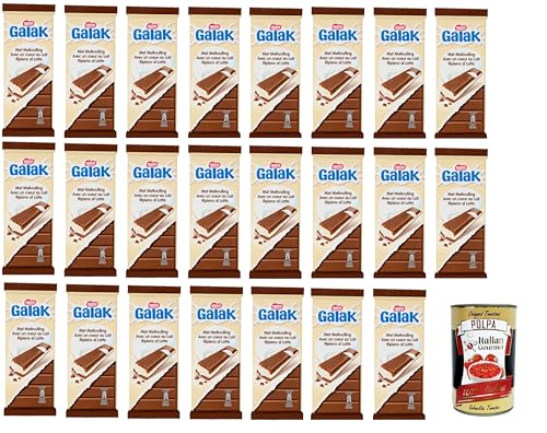 GALAK Choco Milk gefüllter Milchschokoladenriegel 23x100g+ Italian Gourmet polpa 400g GALAK Choco Milk gefüllter Milchschokoladenriegel 23x100g+ Italian Gourmet polpa 400g von Italian Gourmet E.R.