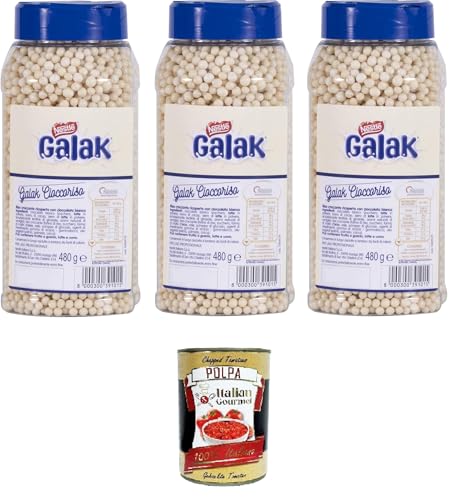 Galak Professionale Cioccoriso Bianco Galak Professionelle weiße Schokolade 3x 480 g+ Italian Gourmet polpa 400g Galak Professionale Cioccoriso Bianco Galak Professionelle weiße Schokolade 3x 480 g+ Italian Gourmet polpa 400g von Italian Gourmet E.R.