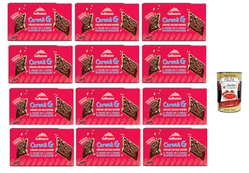 Galbusera Cereali G extra dunkle Schokoladencracker, crackers mit Durchstöre mit aufgebrauchtem Reis 12x 150g + Italian Gourmet polpa 400g Galbusera Cereali G extra dunkle Schokoladencracker, crackers mit Durchstöre mit aufgebrauchtem Reis 12x 150g + Italian Gourmet polpa 400g von Italian Gourmet E.R.